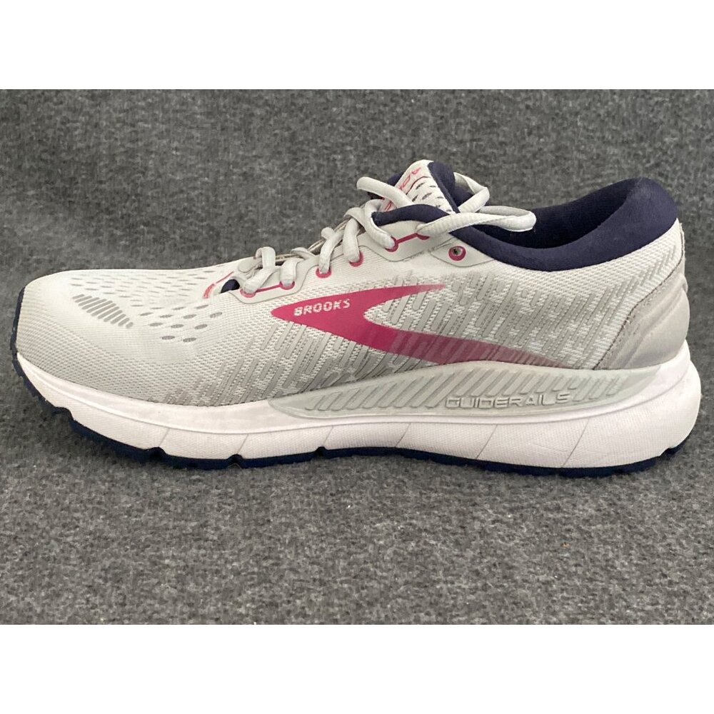 BROOKS Sneakers Oyster Peacoat Lilac Rose 9.5D GTS Cushion Max 120352 1D 05 - Picture 4 of 16